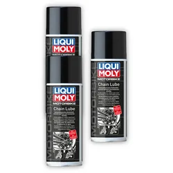 3x Kettenspray LIQUI MOLY 21714 für Motorrad & Roller - Kettenfett in Spraydose 400 ml