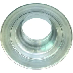 Flachdachkragen, Aluminium für Abgassystem 110 mm