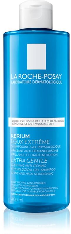 La Roche-Posay Kerium sanftes physiologisches Shampoo für normales Haar 400 ml