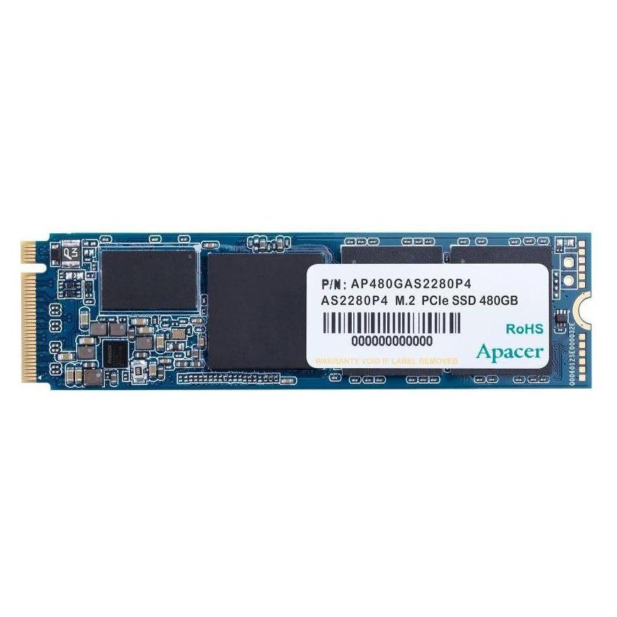 Apacer SSD 256GB 1.1G/1.8G AS2280P4 M.2 APA| PCIe 3D TLC - Solid State Disk - NVMe (256 GB, M.2 2280) (AP256GAS2280P4-1)