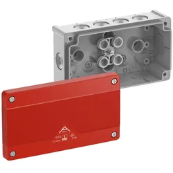 Spelsberg 80270201 Abzweigkasten, Schutzart IP66, max. Leiterquerschnitt 2,52, Schlagfestigkeit IK07, Schutzklasse II, Ui 1000V AC, Ui 1000V DC