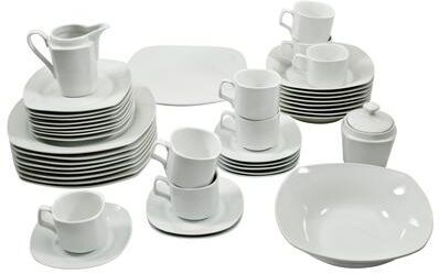 10 Strawberry Street Square Dinnerware 45-piece Set