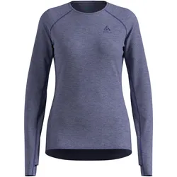 Odlo, Damen, Funktionsshirt, Langärmeliges X-Alp Performance Wolle 115 Trailrunning-Shirt (M), Blau, Violett