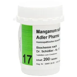 Biochemie Adler 17 Manganum Sulfuricum D12 Adler P 200 ST