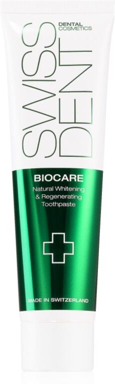 Swissdent Biocare Wellness regenerierende und bleichende Zahncreme 100 ml