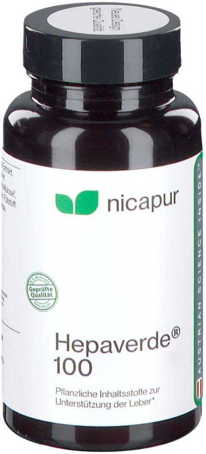 Nicapur Hepaverde 100-60 K Kapseln
