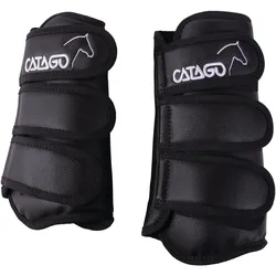 CATAGO Dressurgamaschen - schwarz - Vollblut