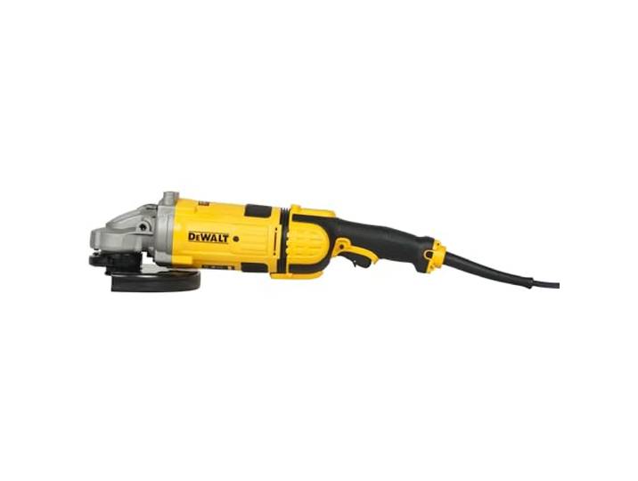 DEWALT - Meuleuse - DWE4579-QS - Meuleuse Électrique avec Démarrage Progressif\, Poignée Latérale 3 Positions et Carter de Protection - Lame Ø230mm - Vitesse à Vide 6500tr/min - 2600W