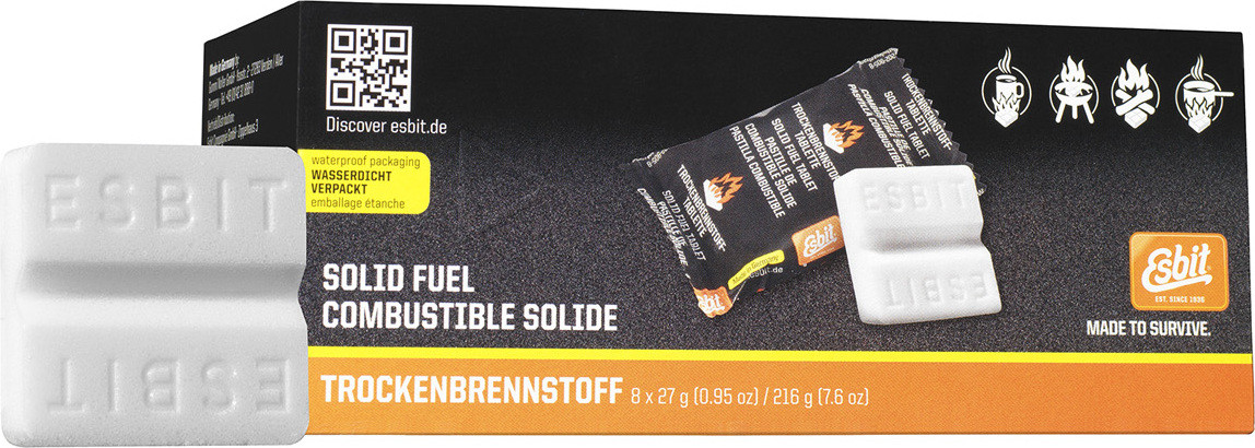 Esbit Brandtabletten, Wit, 27 gram