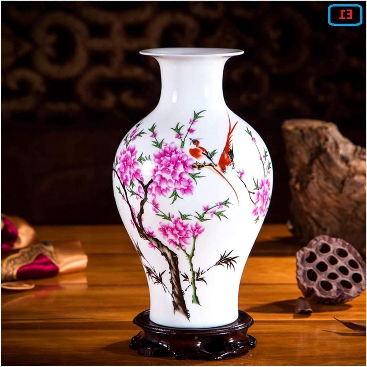 Elegante Keramische Vaas voor Bloemstukken - Q