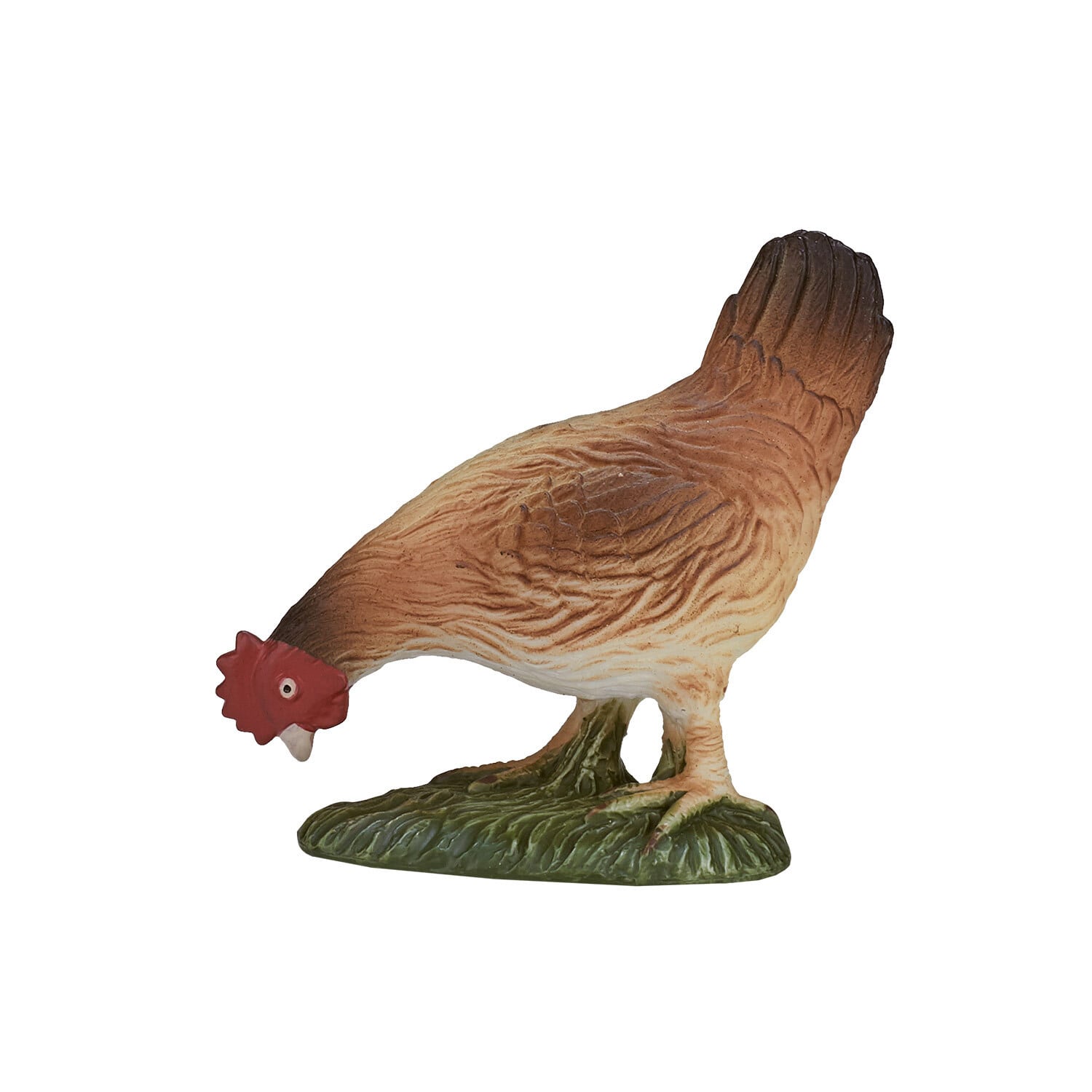 Mojo Fun kipfiguur 3 stuks FARMLAND Rood Bruin