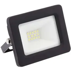 10w LED Fluter Strahler Für den Außenbereich in schwarz Eckig|Kaltweiß