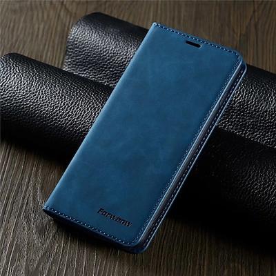 Handy Hülle Handyhüllen Für Samsung Galaxy S26 Ultra Plus S25 S24 S23 S22 S21 FE S20 Plus A14 A54 A73 Brieftaschenhülle Klapphülle Mit Ständer Mit Kartenhalter Magnetischer Flip Einfarbig PU-Leder