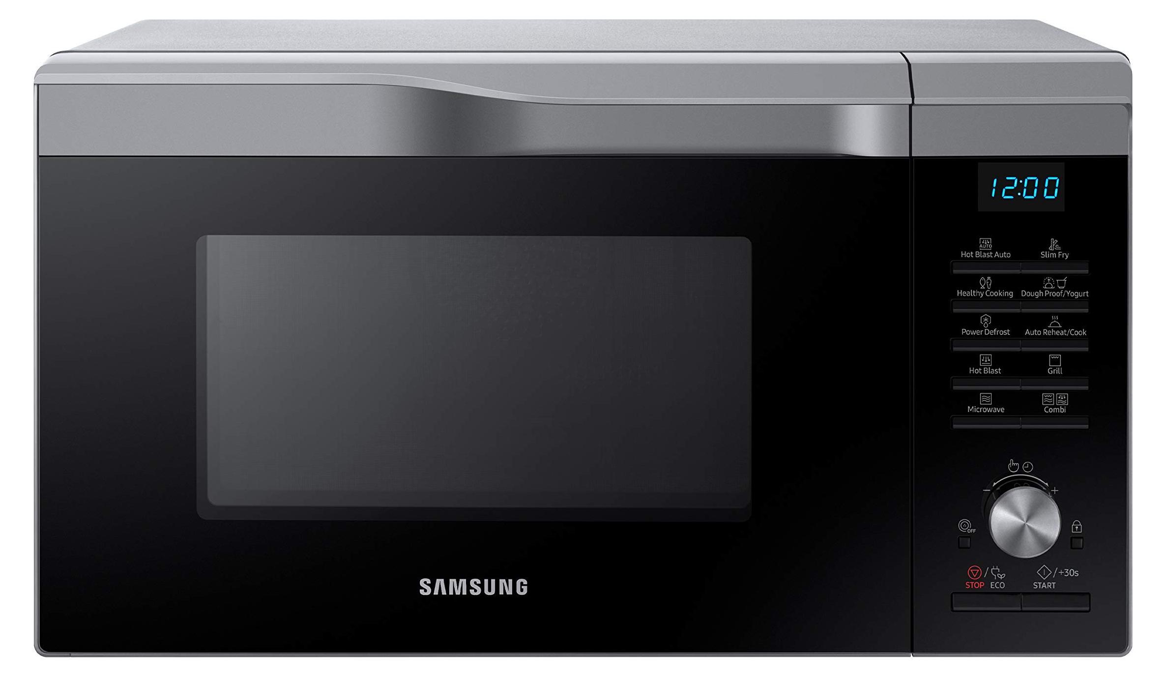 Samsung MC2BM6035CS, Über den Bereich, Kombi-Mikrowelle, 28 l, 900 W, Eingebautes Display, LED