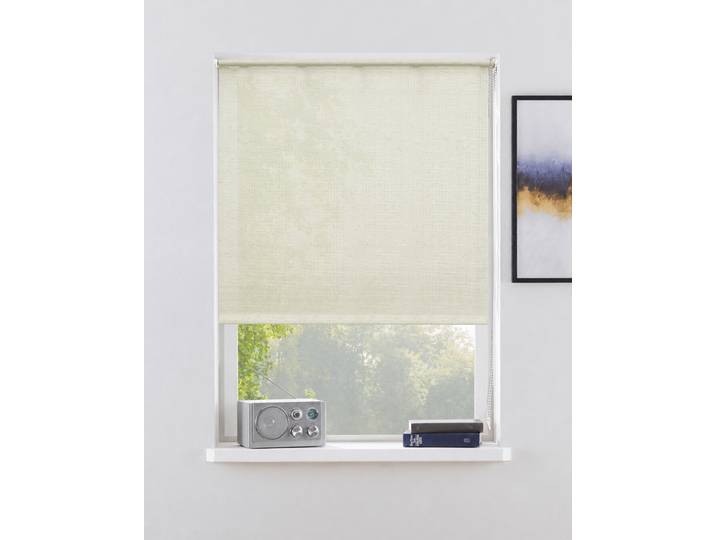 Rollo GOODPRODUCT VALLERIIE Gr. 1, creme, B:30cm H:150cm, Polyester, Rollos, Rollo, Trendiges Rollo mit strukturierter Oberfläche – modern - NEUHEIT