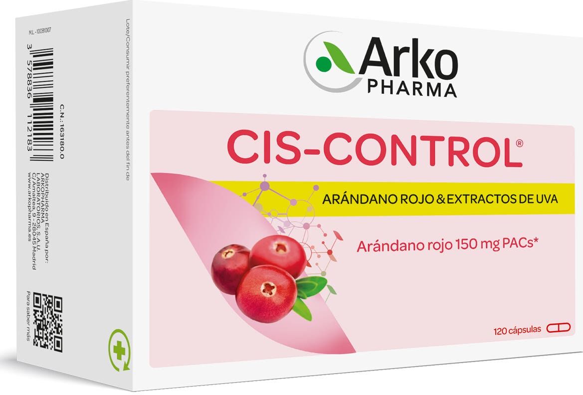 Arkopharma Cis-Control Cranberola 120caps