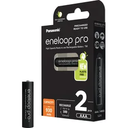 ENELOOP P 2XAAAB - eneloop pro, NiMh Akku, AAA (Micro), 930 mAh, 2er-Pack