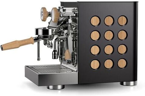 rocketEspresso Rocket Espresso Appartamento Tca Espressomaschine In Schwarz Und Holz - - MaxiCoffee