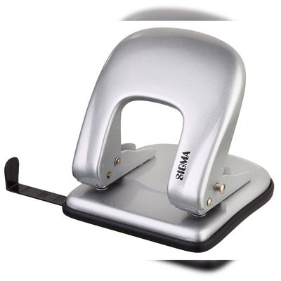 SIGMA Locher PU04, Metall, silber, 2-fach, 35 Blatt