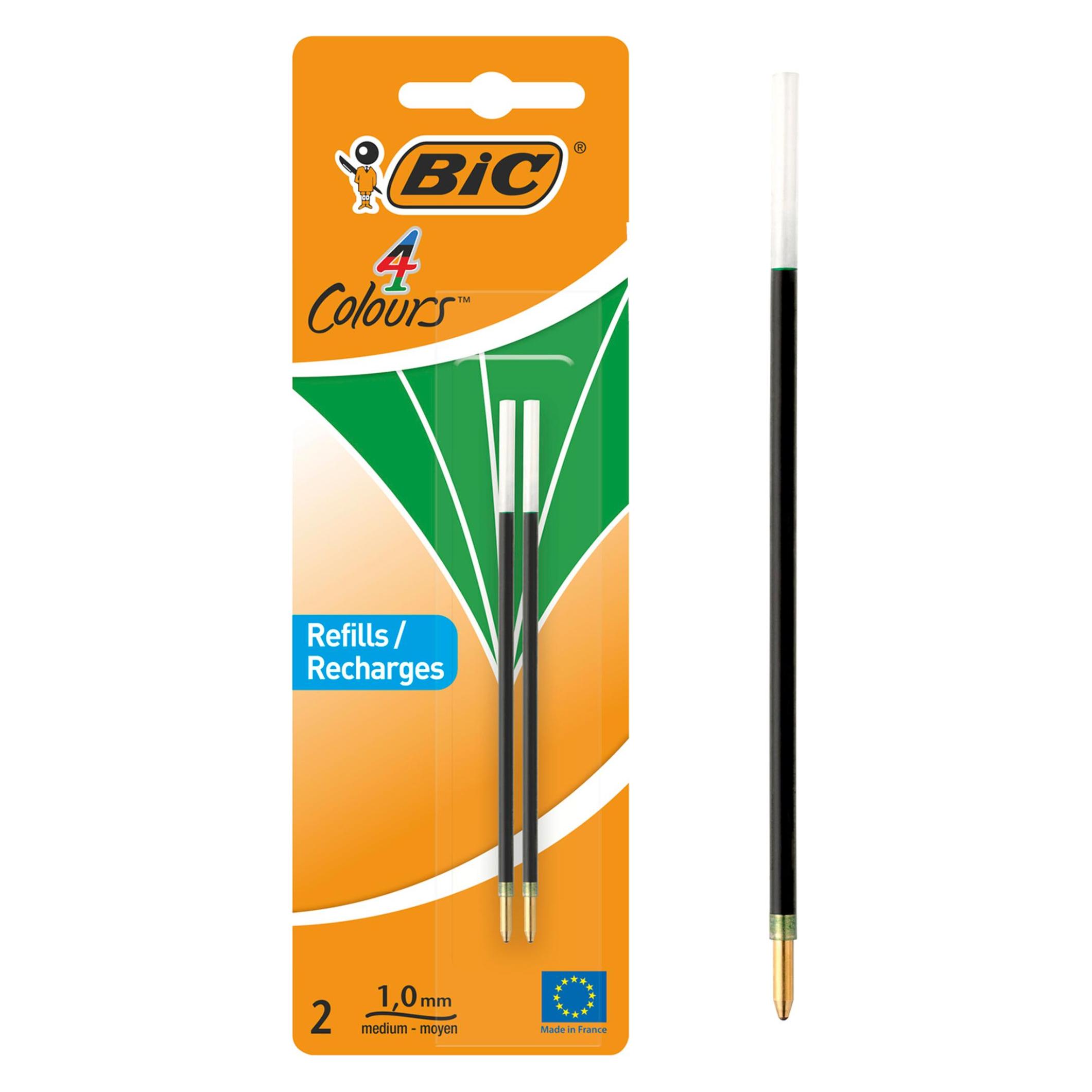 Bic Kugelschreibermine refill 4 colours 4 Colours ORIGINAL 4 Colours FLUO 4 Colours SHINE 4 Grip... (2x) (929250)