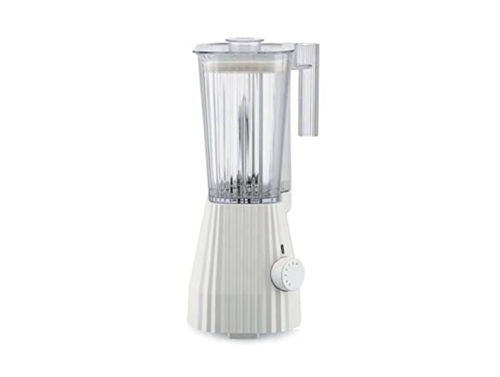Alessi Plissé MDL09 B - Standmixer mit Abgestufter Karaffe, Thermoplastisches Harz, Europäischer Stecker 700W, 1.5l, Schwarz