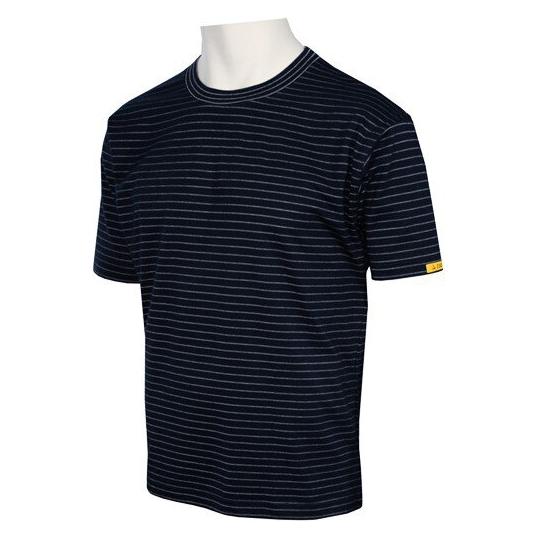 HB Schutzbekleidung ESD T-Shirt Herren kurzarm, Schwarz, S (S) (08010 86002 000 46-S)