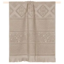 pad Handtuch Harlem 50 x 100 cm Baumwolle Beige