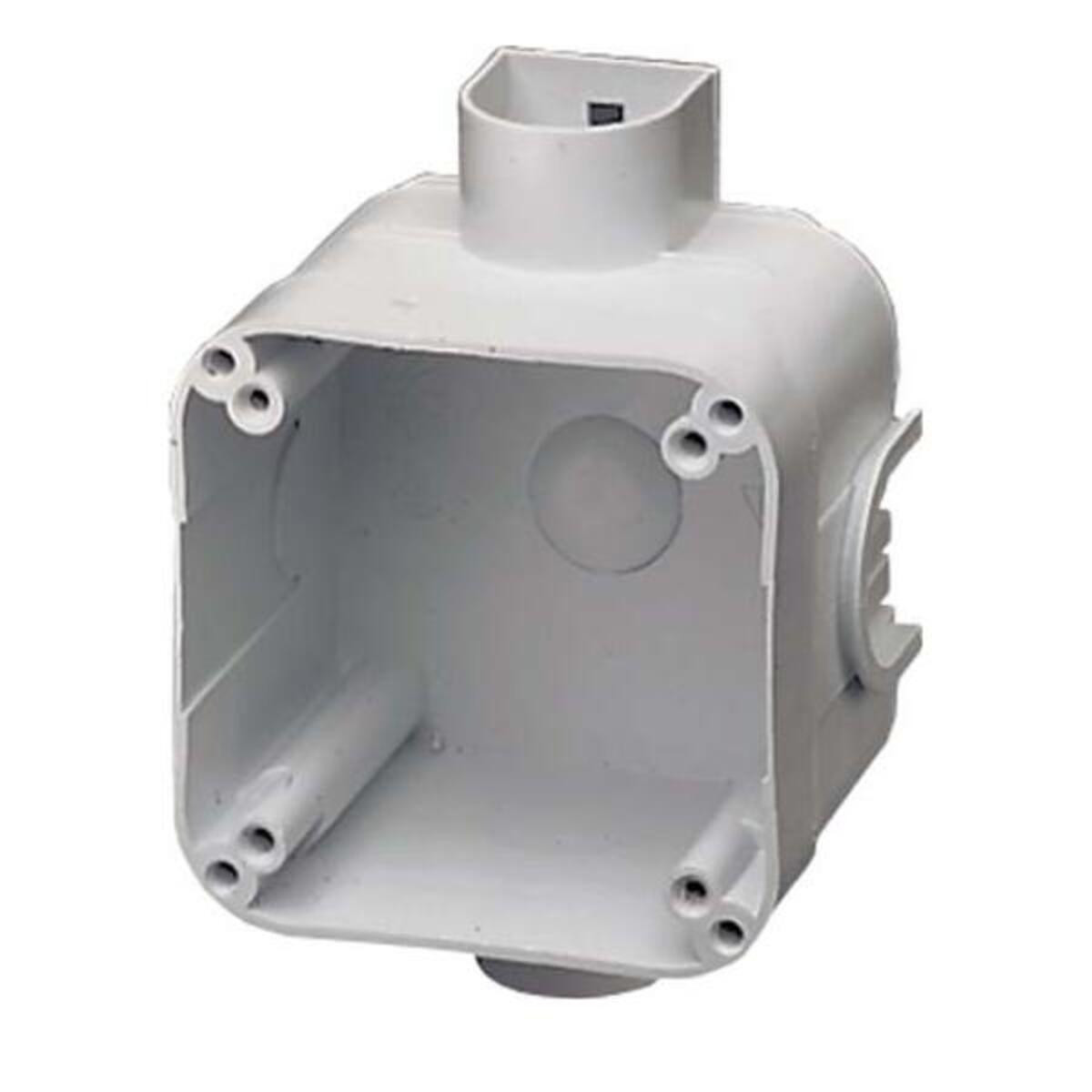 BTR Netcom Metz inbouwdoos grijs voor E-DAT module met IP44S beschermingsklasse
