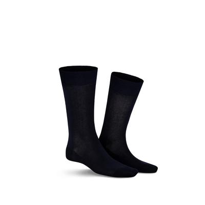 Socken KUNERT "CLARK", Herren, Gr. 43-46, navy, Baumwollmischung, normal, Socken Socken, druckfreier Komfortbund, Cotton-Mix
