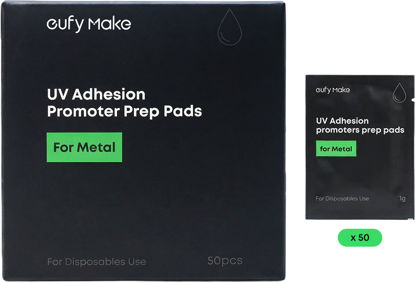 Eufymake UV Adhesion promoters perp pads for Metal