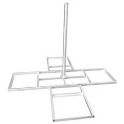 Televes BS120 SAT-Dachhalterung Wandabstand: 130 cm Passend für Spiegelgröße: Ø < 130 cm Stand X2076