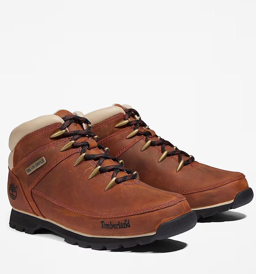TIMBERLAND Boots en cuir, Euro Sprint Mide Lace