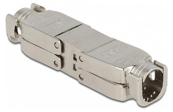 Delock connector voor netwerkkabel Cat.6 STP, zonder gereedschap