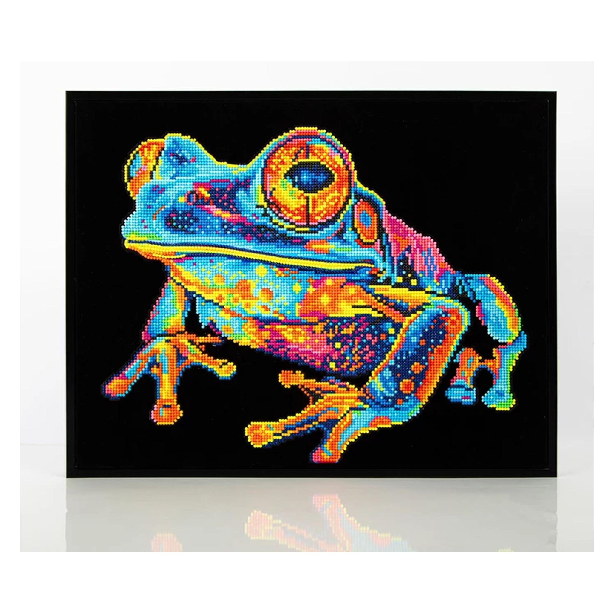Diamond Dotz Diamond Painting Neon Baumfrosch (DD25006)