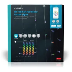 NEDIS SmartLife Lichtervorhang 180x RGB