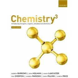 ChemistryD)3, Fachbücher von Andrew Parsons, John Holman, Gwen Pilling, Andrew Burrows, Simon Lancaster, Tina Overton, Gareth Price