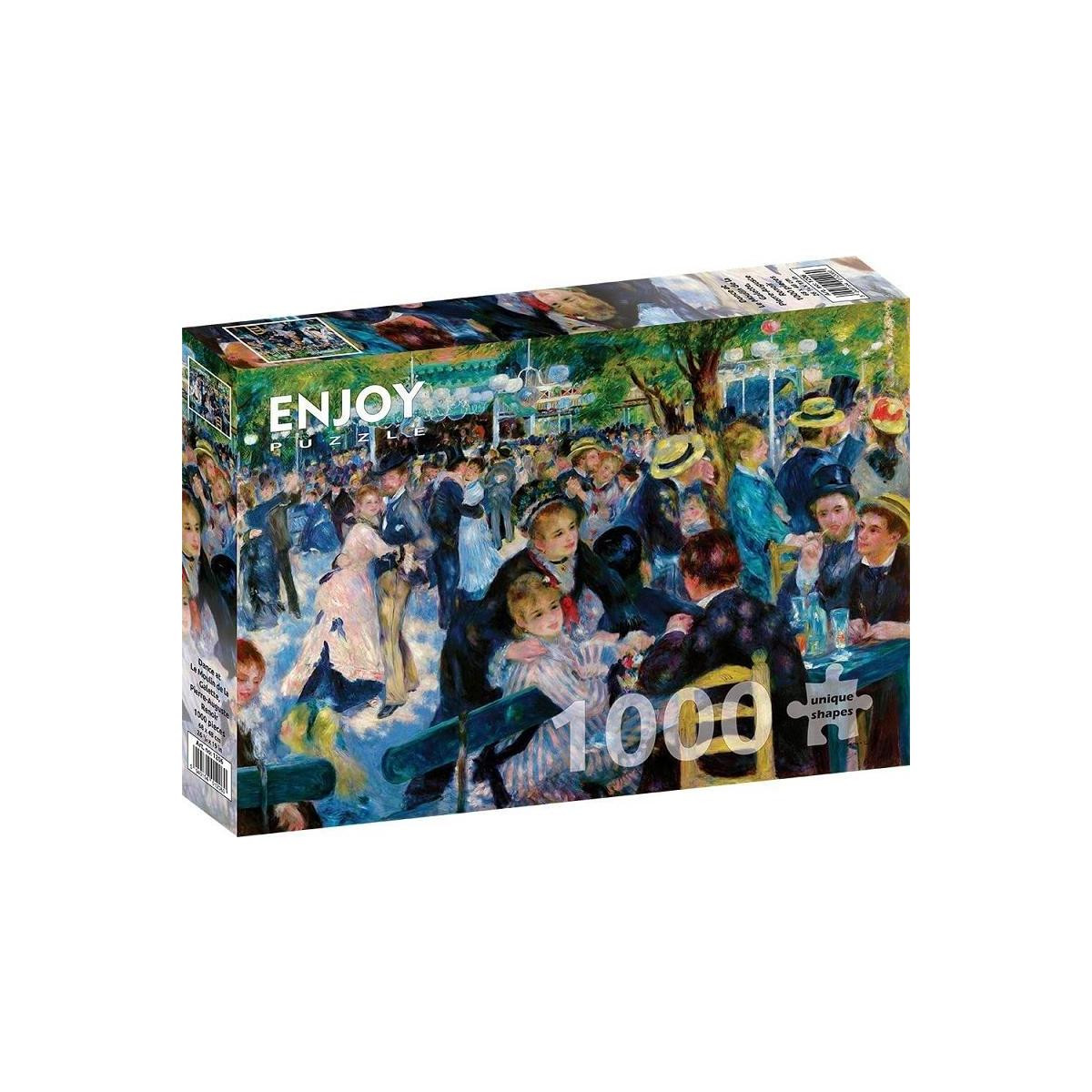 Puzzel Auguste Renoir Dans in de Moulin de la Galette 1000 stukjes