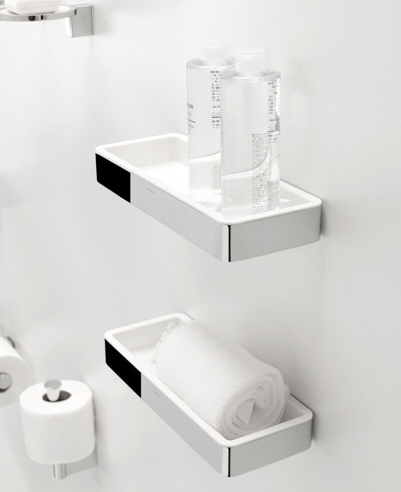 Cosmic Project Wandkorb 30x12x4cm, chrom-Weiss, 2515149 WJC251A0049051