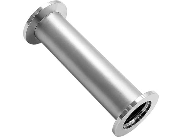 304 Edelstahl ISO-KF Vakuum gerade Rohrverschraubung hochglanzpoliert, 1 Stück(KF50 500mm)