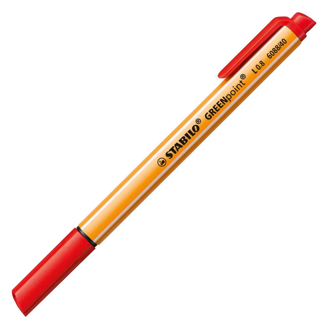STABILO GREENpoint Filzstift rot, 1 St.