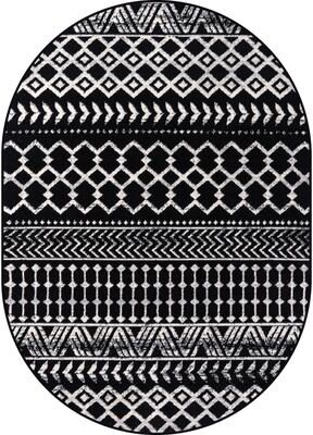 Beverly Rug Diamond Moroccan Bohemian Trellis Indoor Area Rug