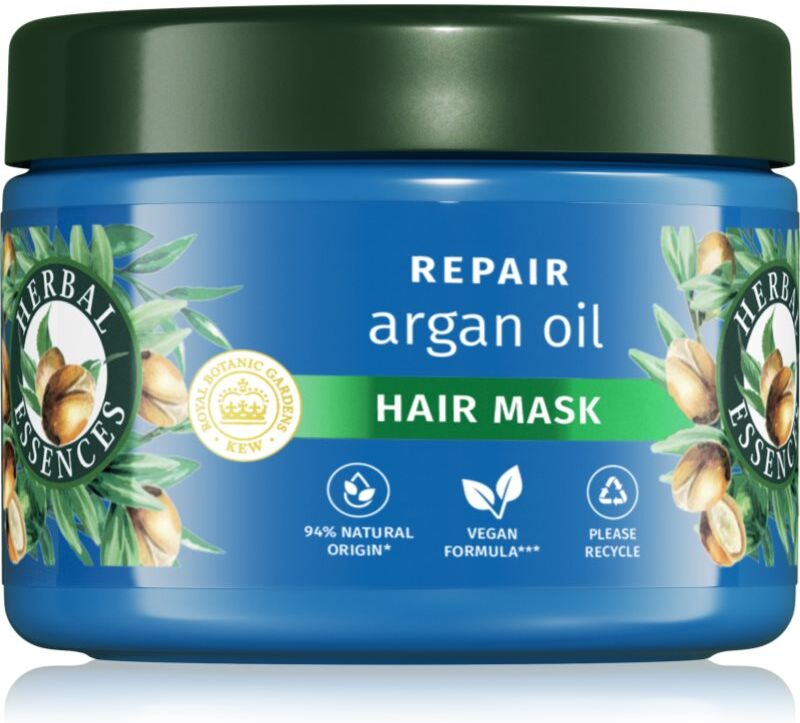 Herbal Essences Argan Oil Repair masque nourrissant intense pour cheveux 300 ml