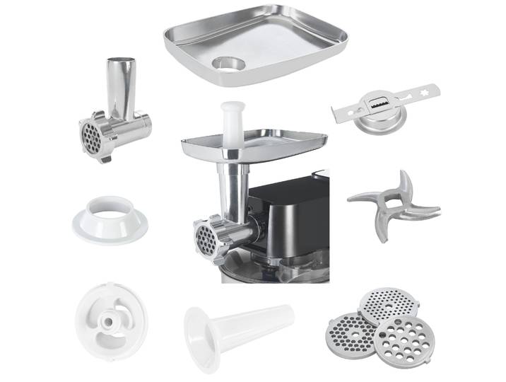 GUTFELS Küchenmaschinen Zubehör-Set FAKITCHEN 5010 , silber, B:40,9cm H:36,5cm T:26,6cm, Küchenmaschinen-Aufsätze, Vielseitige Aufsätze – perfekte Ergebnisse für jede Zubereitung, Küchenmaschinen Zubehör-Set