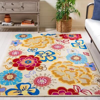 SAFAVIEH Handmade Four Seasons Wende Floral Rug
