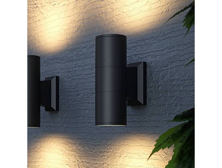 Applique murale Bowery Ø 6cm Noir