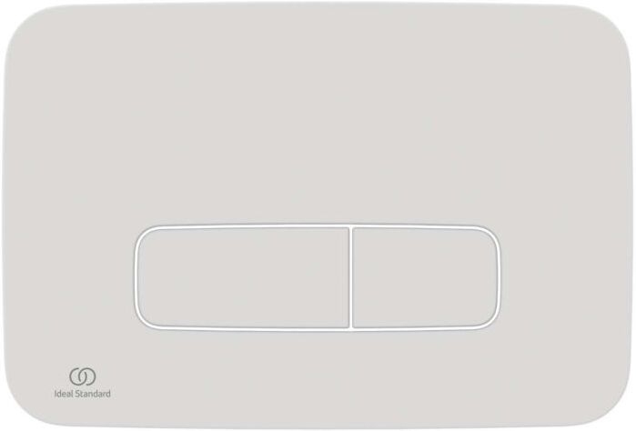 Ideal Standard WC-Betätigungsplatte R0124AC 241x8,5x165mm, pneumatisch, weiß