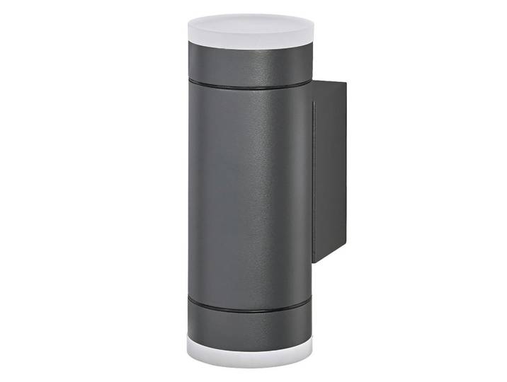 Osram Aussenleuchte, Dunkelgrau, Metall, Kunststoff, 10x17.6x6.5 cm, Lampen & Leuchten, Außenbeleuchtung, Außenleuchten