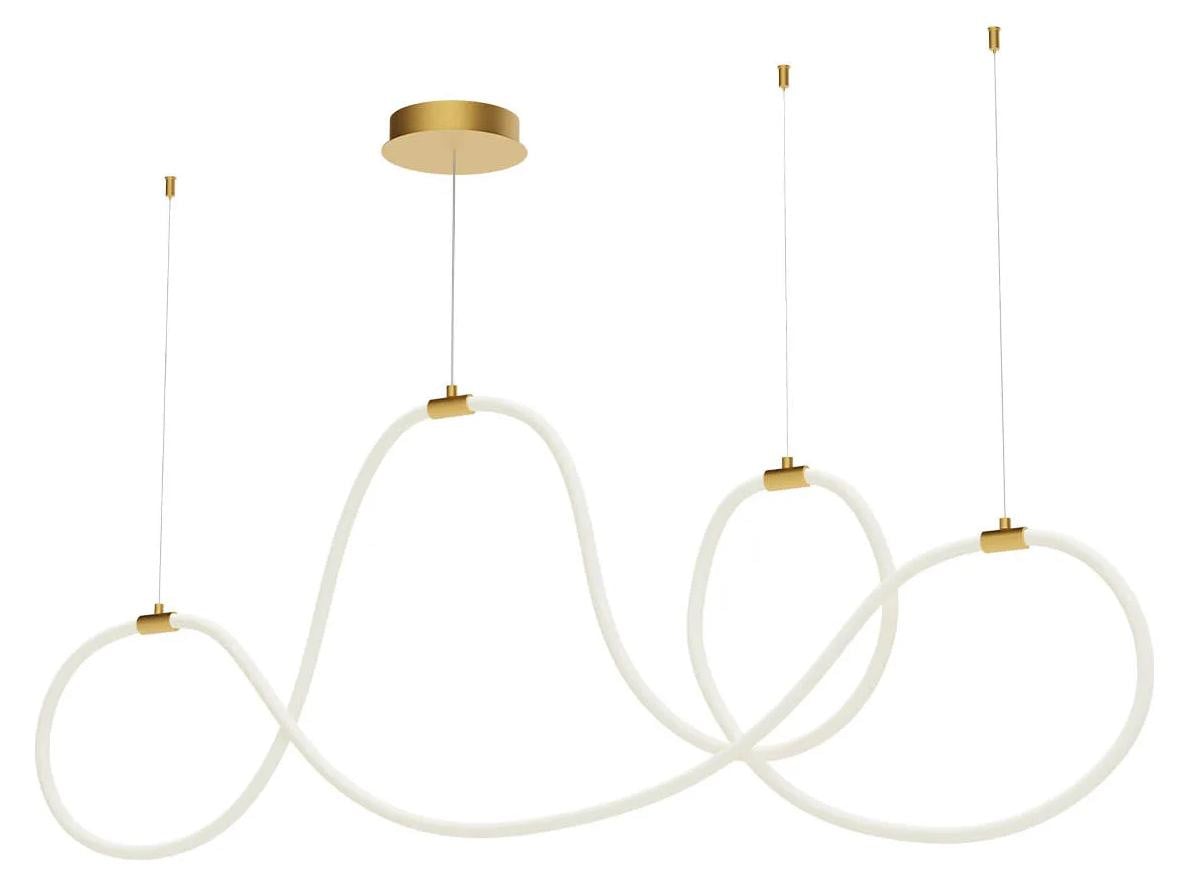 Henk Su LED Zlatá Ronde Hanglamp