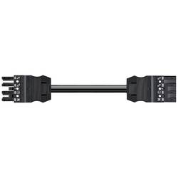 WAGO 771-9994/006-401 Netz-Anschlusskabel Netz-Buchse - Netz-Stecker Gesamtpolzahl: 4 Schwarz 4 m 1 St.