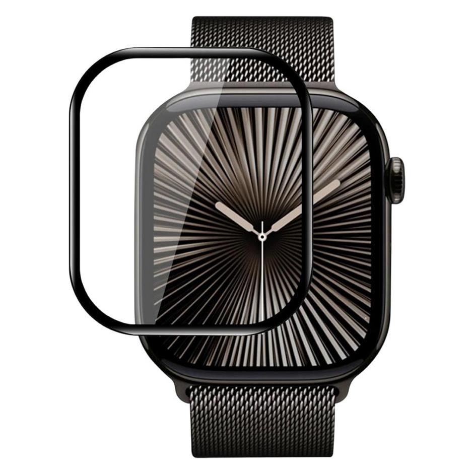 BlueO - High Molecule Screen Protector with Dust Removal Locator - Apple Watch 10 42mm - Black (60439549)